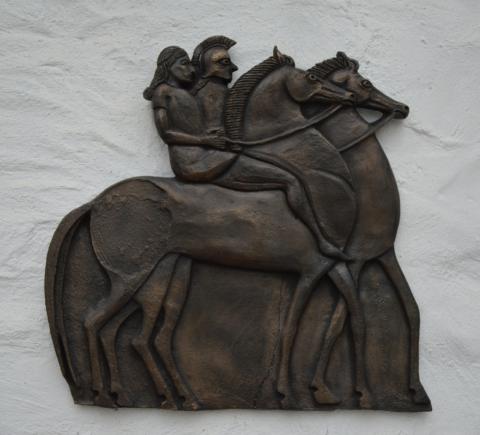 assyrian relief fragment