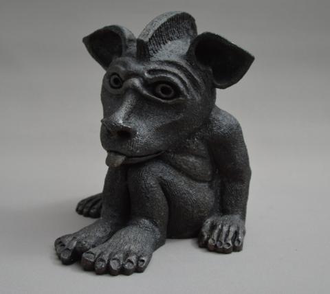 an imp with mohican