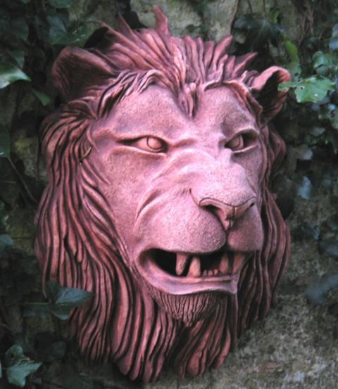 Lion II lion head on wall