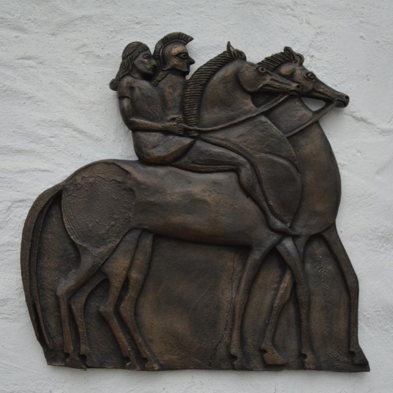 assyrian relief fragment