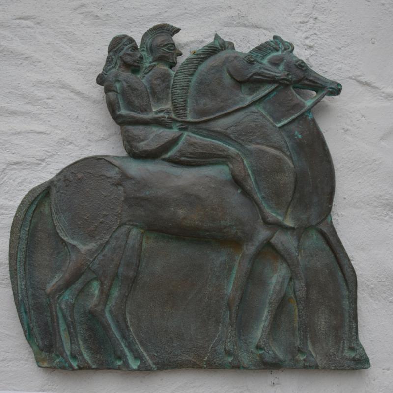 assyrian relief fragment