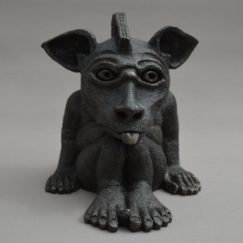 an imp with mohican