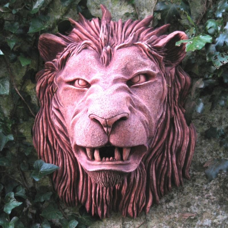 Lion II lion head on wall