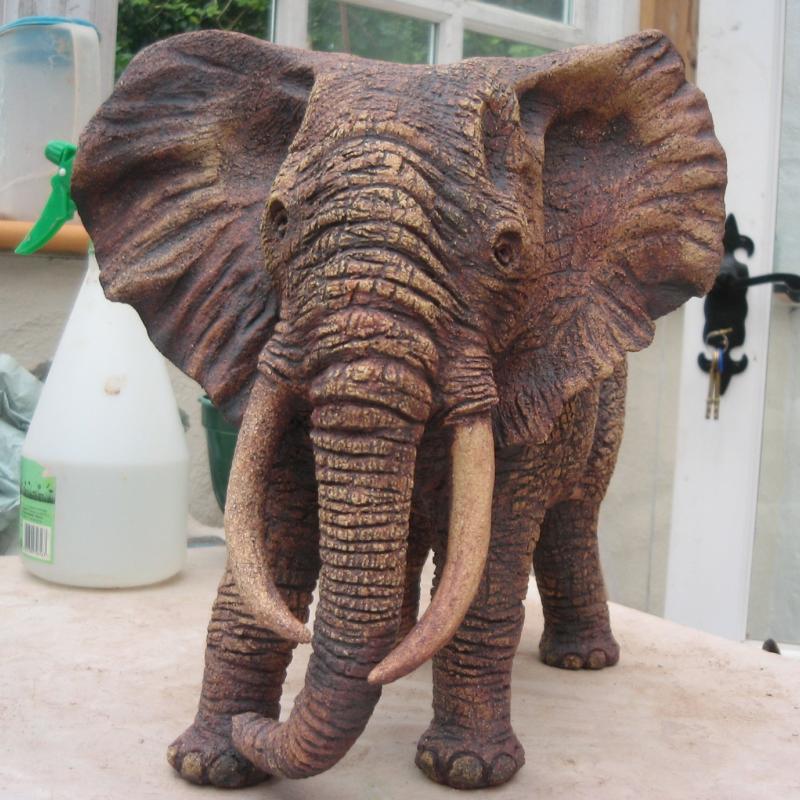 a matriarch elephant