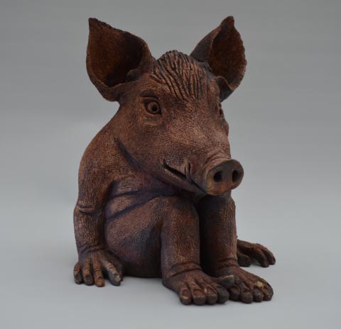 pig demon clay